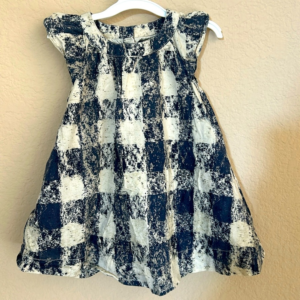 Baby Gap Ruffle Sleeve Dress and Diaper Cover